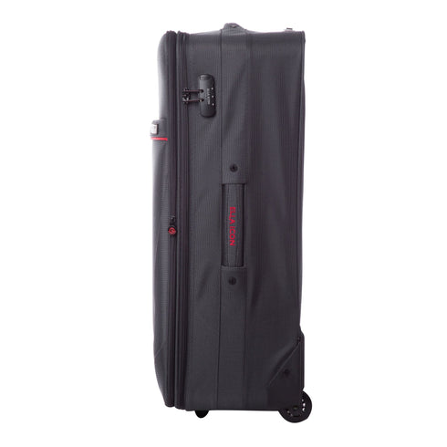 Troler Carla Gri cu Rosu 64x40x23cm